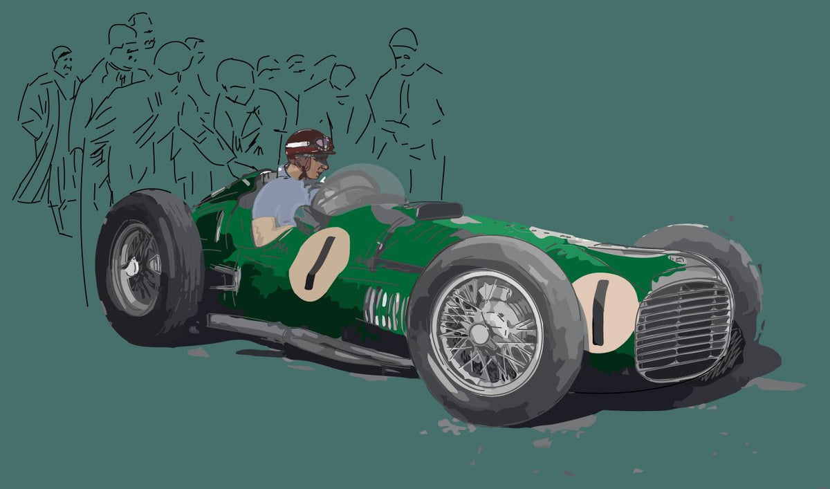 Fangio - BRM, Goodwood 1951